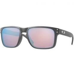 Lunettes De Soleil Lifestyle OAKLEY HOLBROOK STEEL W/ PRIZM SNOW SAPPHIRE 22 Gris