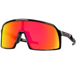 Lunettes De Soleil Sport OAKLEY SUTRO S POL BLACK W/ PRIZM RUBY 22 Noir
