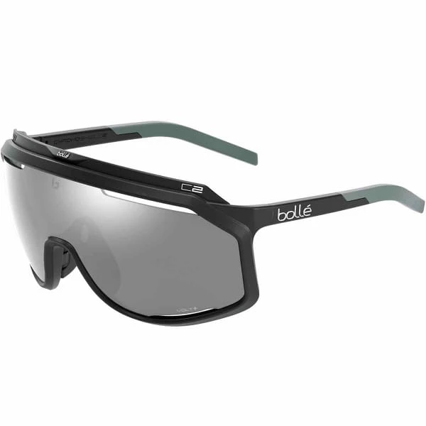 BOLLE CHRONOSHIELD BLACK MATTE VOLT+ COLD WHITE POLARIZED 22 Lunettes De Soleil Sport BOLLE CHRONOSHIELD BLACK MATTE VOLT+ COLD WHITE POLARIZED 22 Noir -Ekosport Soldes 9 99563 chronoshield black matte volt cold white polarized bs018001 01