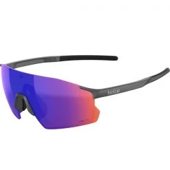 Lunettes De Soleil Sport BOLLE ICARUS TITANIUM MATTE VOLT+ ULTRAVIOLET POLARIZED 22 Noir